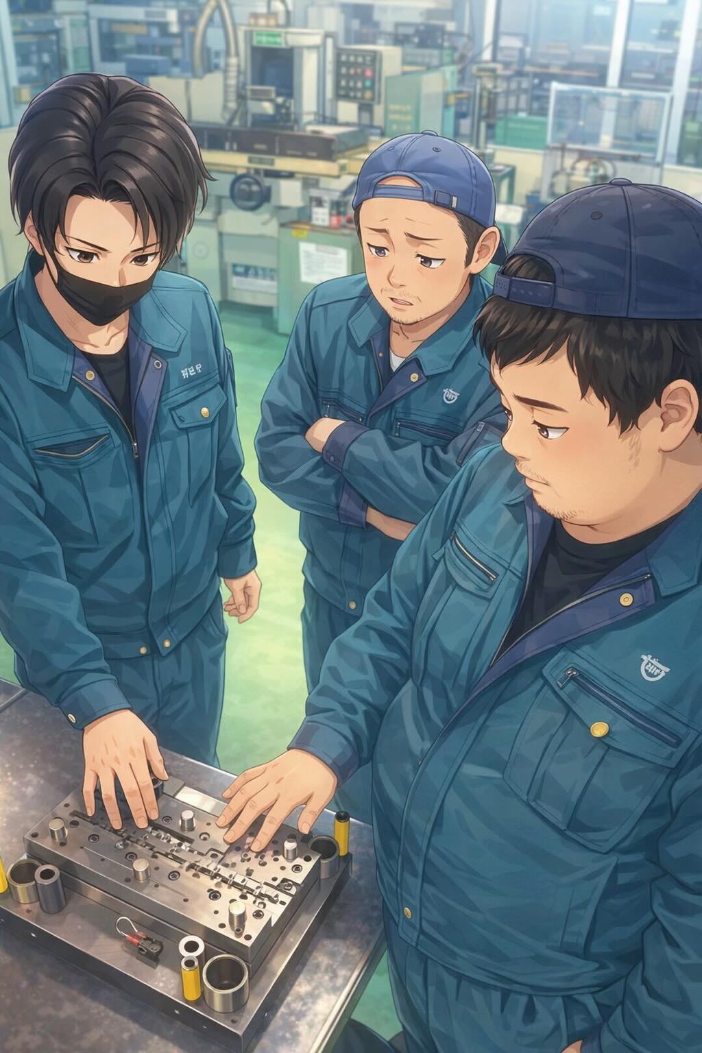 金型に触れる日々です