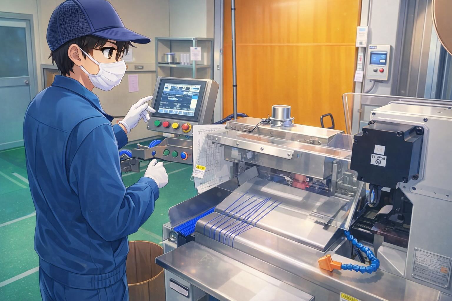 自動機で安定した品質