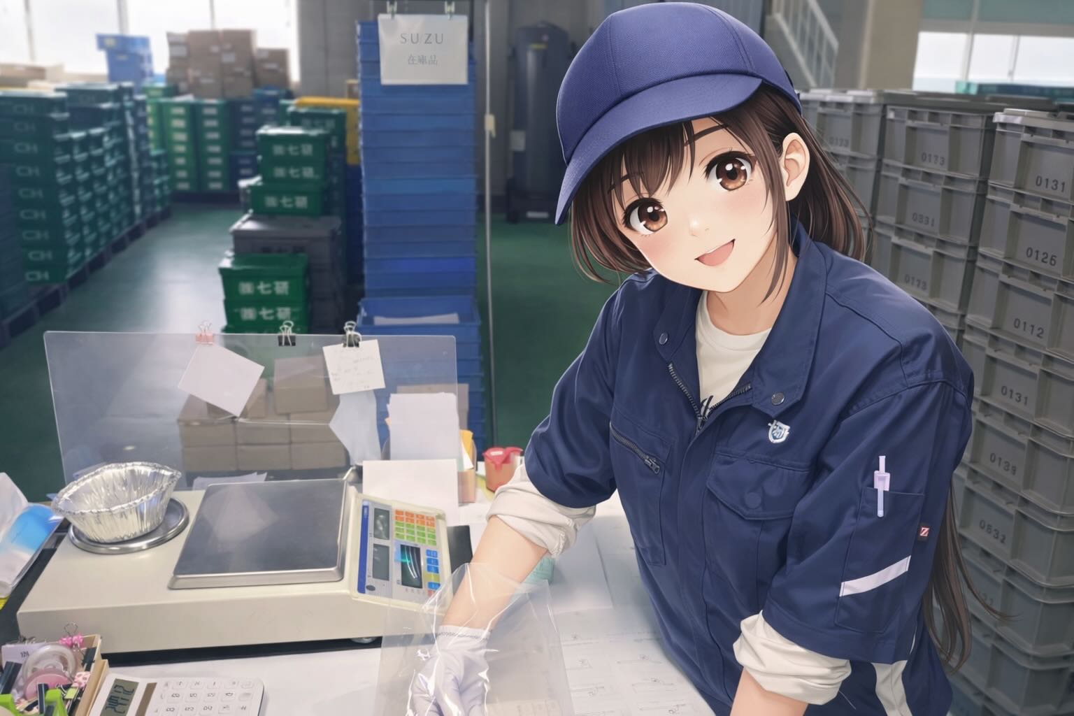 納期通り商品を届けるための作業