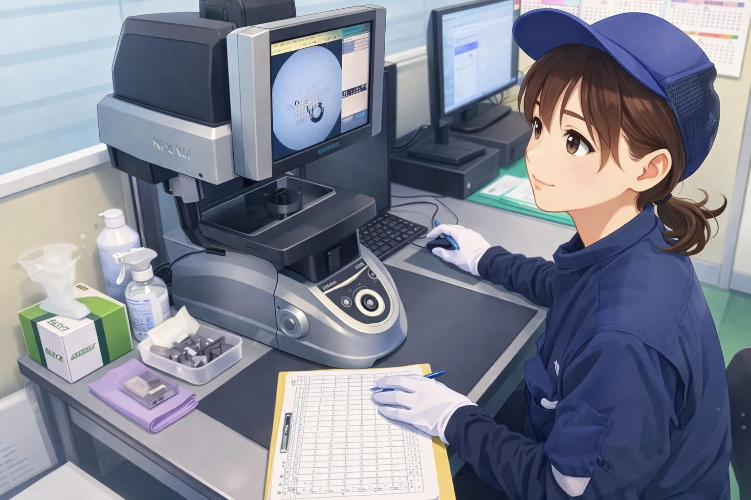 画像測定はスピーディーに完了